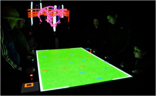 Pixel Park — projeção